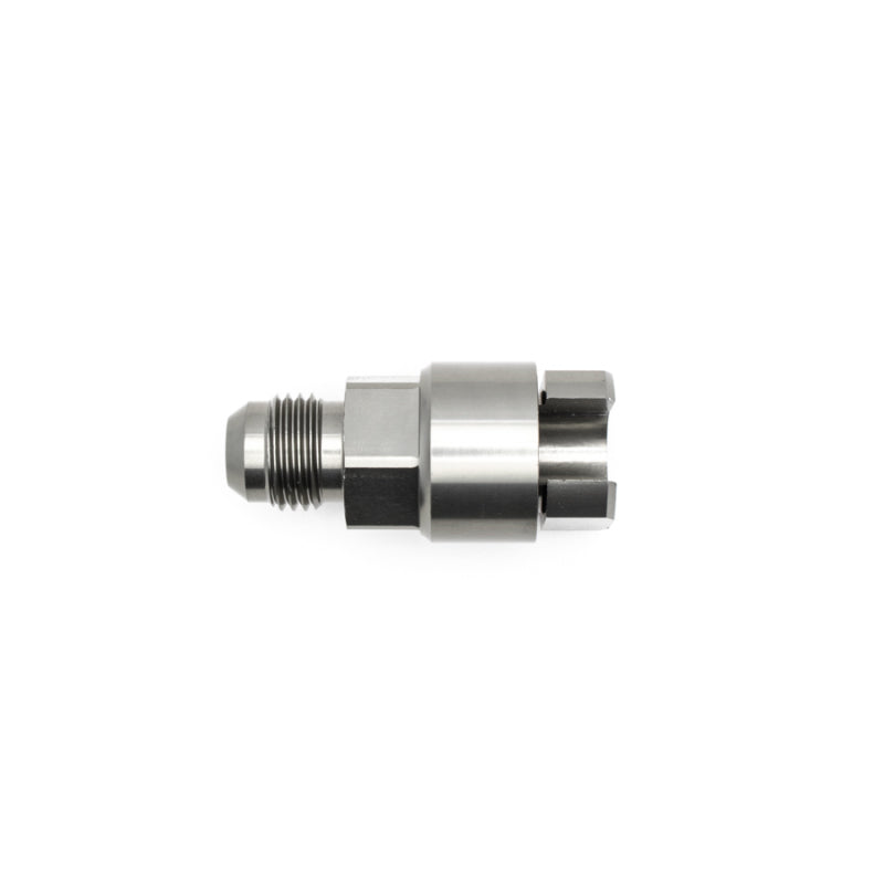 DeatschWerks 6AN Male 3/8in Female EFI Quick Connect Adapter DeatschWerks Fuel Components Misc