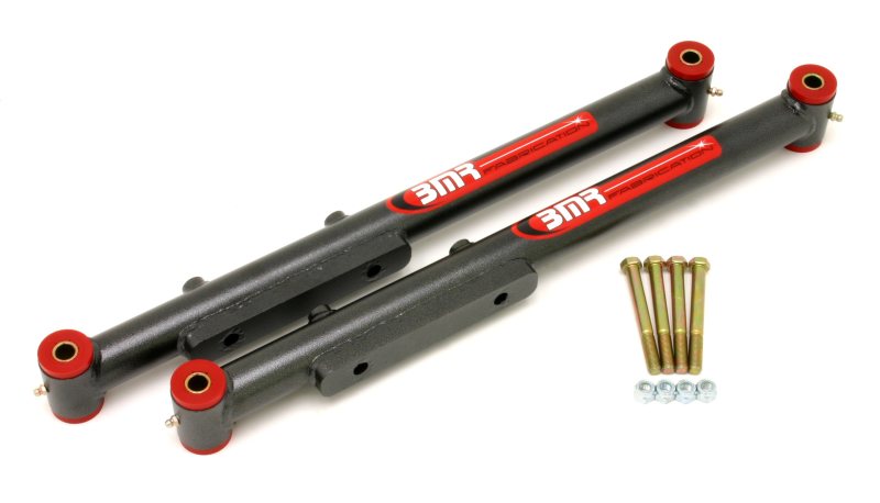 BMR 91-96 B-Body Non-Adj. STD. Length Lower Control Arms (Polyurethane) - Black Hammertone BMR Suspension Control Arms