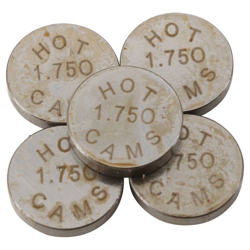 Hot Cams 04-08 400 DVX/02-16 CRF 450 R 1.750mm Shim Kit - 5 Pack Hot Cams Valves