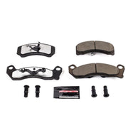 Power Stop 87-89 Ford Country Squire Front Z26 Extreme Street Brake Pads w/Hardware PowerStop Brake Pads - Performance