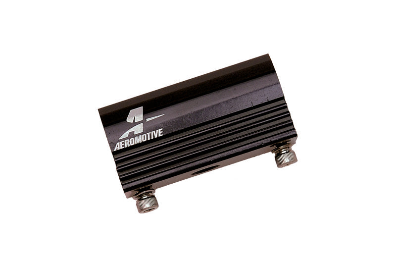 Aeromotive 96-04 Ford 4.6 L Fuel Rail Pressure Sensor Adapter Log (-08 AN inlet / outlet) Aeromotive Fuel Manifolds