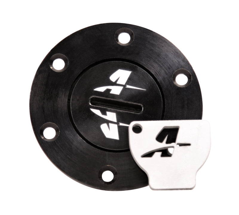 Aeromotive 1.5in Screw-on Fill Cap - Black
