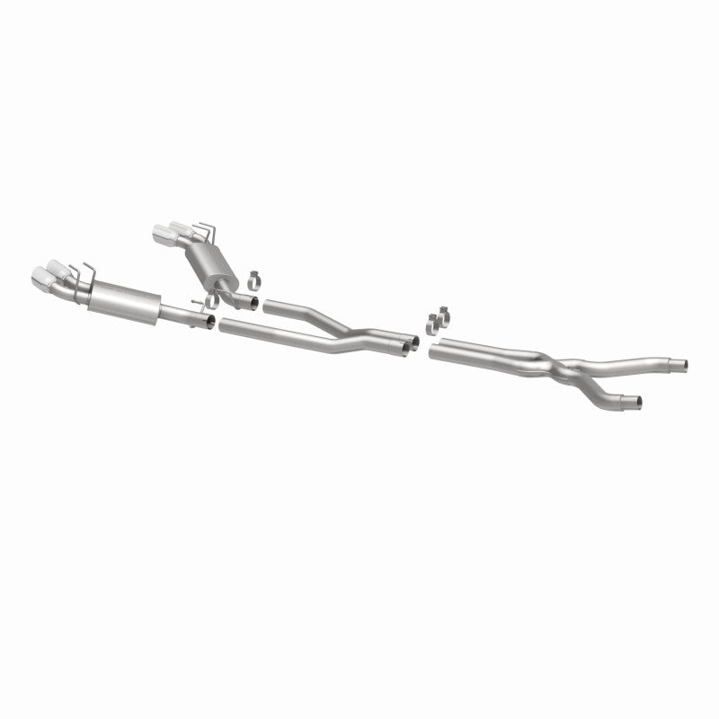 MagnaFlow 13 Chevy Camaro V8 6.2L S/C Quad Split Rear Exit Cat Back Perf Exhaust Magnaflow Catback