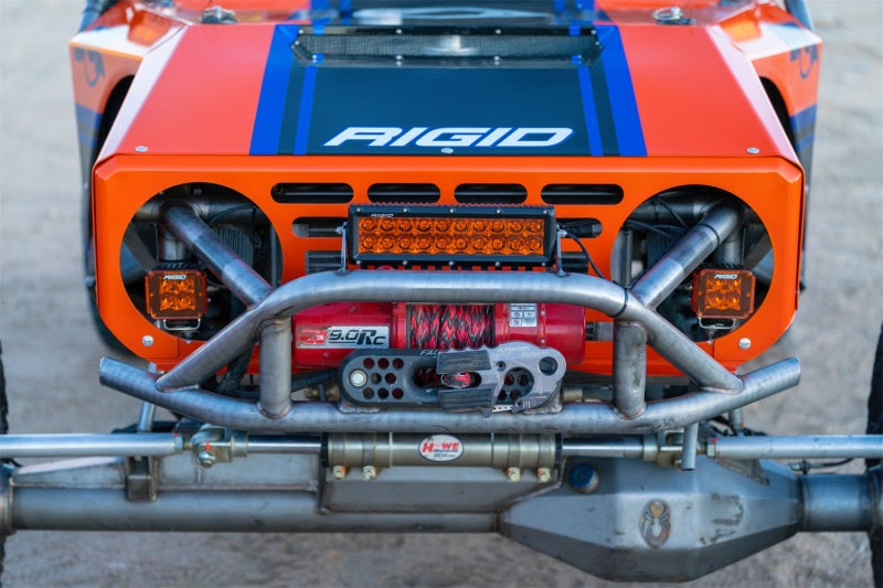 Rigid Industries Protective Polycarbonate Cover - Dually/D2 - Yellow Rigid Industries Light Covers and Guards