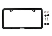 Ford Racing Ford Performance Slim License Plate Frame - Black Stainless Steel Ford Racing License Frame