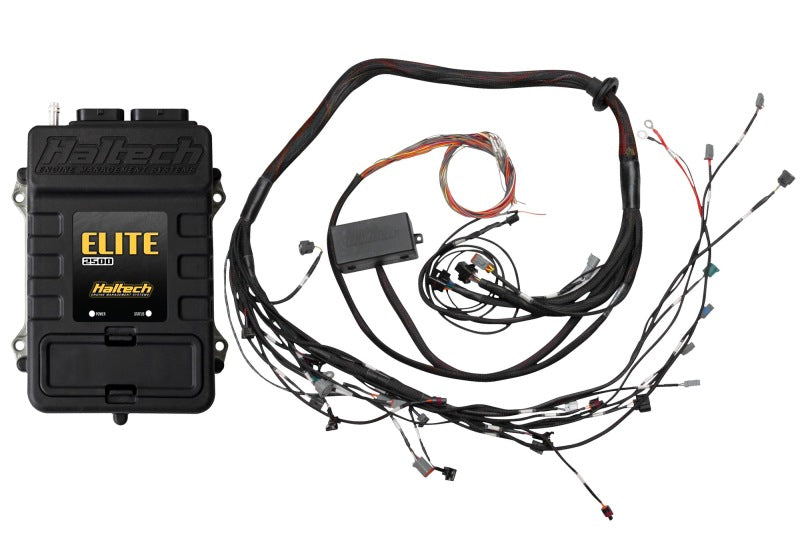 Haltech Elite 2500 Terminated Harness ECU Kit w/EV1 Injector Connectors Haltech Programmers & Tuners