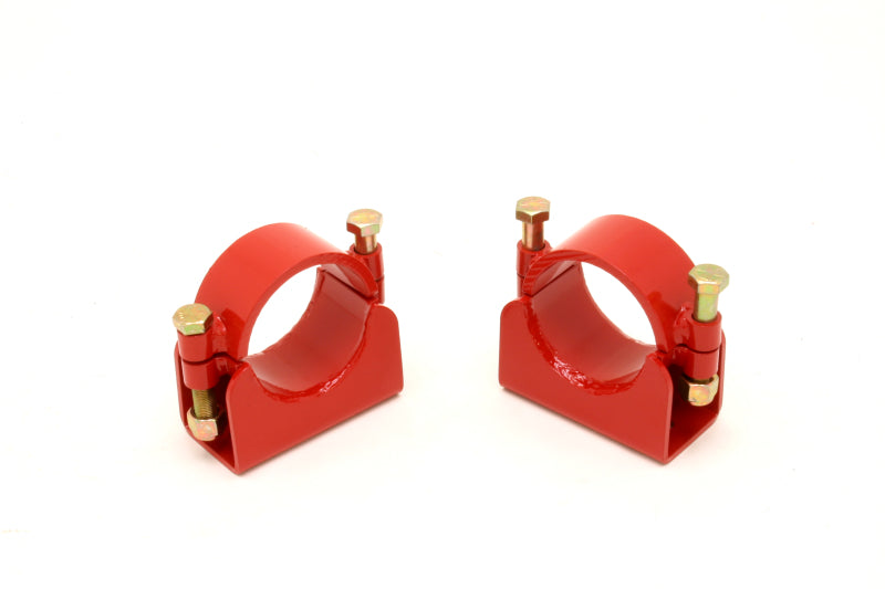 BMR 82-02 3rd Gen F-Body w/ 3.25in Axles Sway Bar Mount Kit w/ Bolt-On Bracket - Red BMR Suspension Sway Bar Brackets