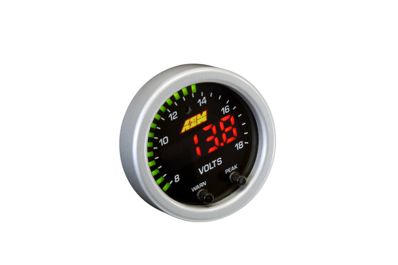 AEM X-Series 8-18V Volt Gauge AEM Gauges