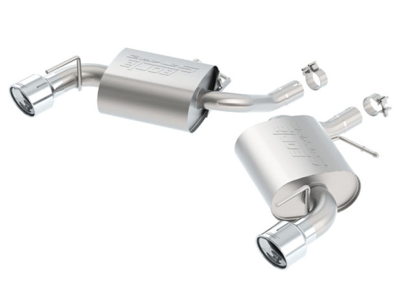 Borla 2016 Chevy Camaro 2.0L Turbo AT/MT S-Type Rear Section Exhaust Borla Axle Back