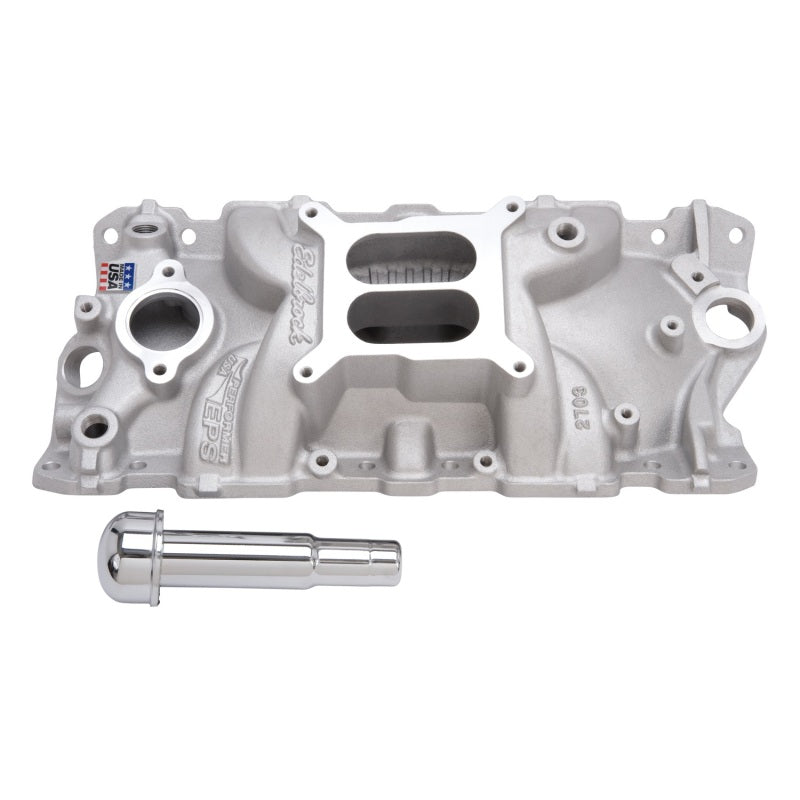 Edelbrock Intake Manifold Performer Eps w/ Oil Fill Tube And Breather for Small-Block Chevy Edelbrock Intake Manifolds