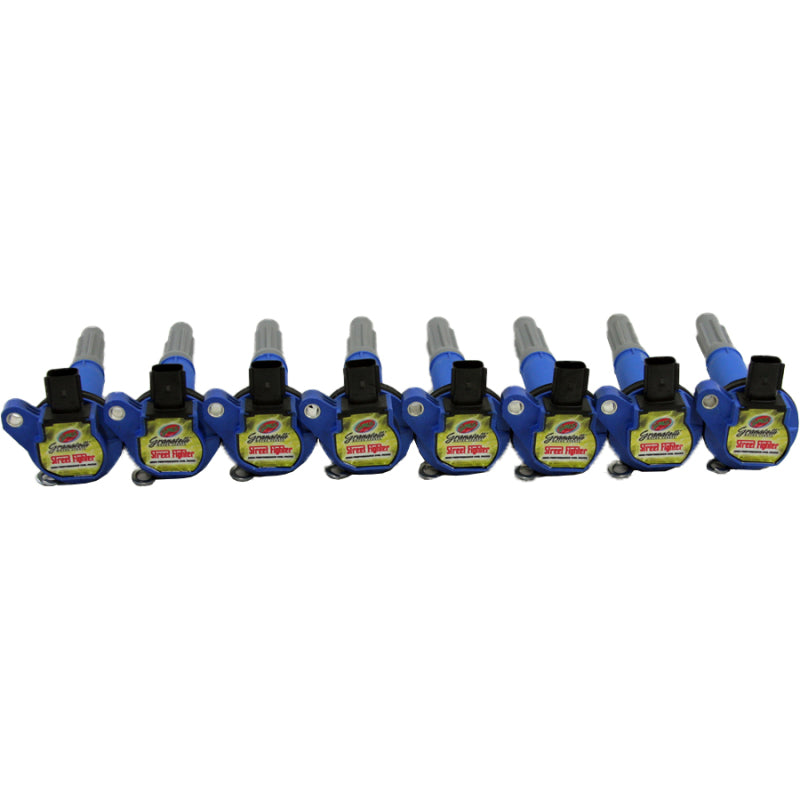 Granatelli 11-15.5 Ford Coyote 4V Street Fighter Coil-On-Plug Wire Conn Kit w/Coil Packs (42K Volt) Granatelli Motor Sports Spark Plug Wire Sets