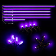 Oracle Lighting Dynamic Colorshift 18 Piece Universal Full LED Interior Dash Board Kit ORACLE Lighting Light Strip LED