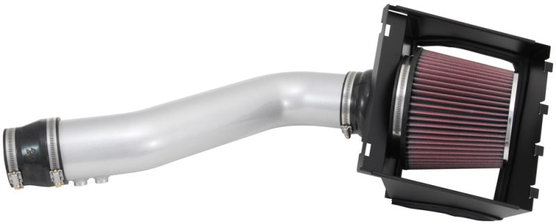 K&N 12-13 Ford F150 3.7L V6 Black High-Flow Performance Intake K&N Engineering Cold Air Intakes