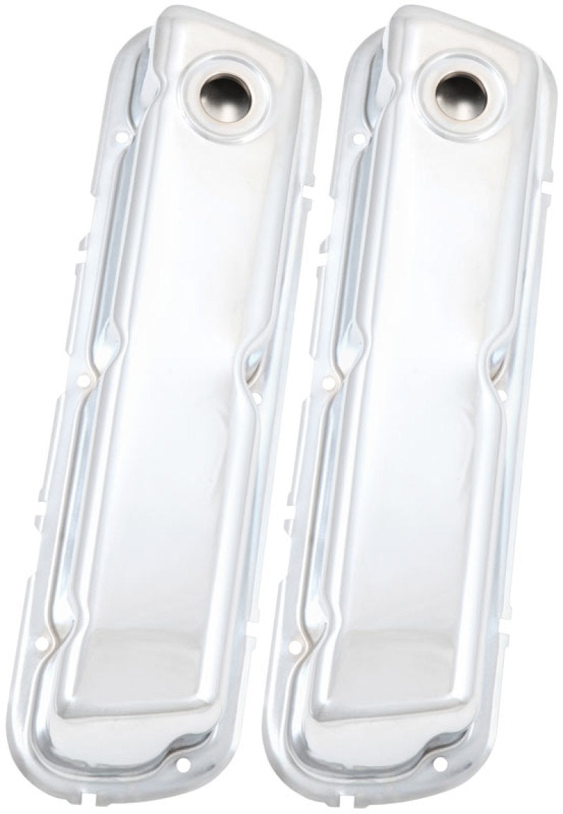 Spectre SB Ford Short Valve Cover Set - Chrome Spectre Valve Covers