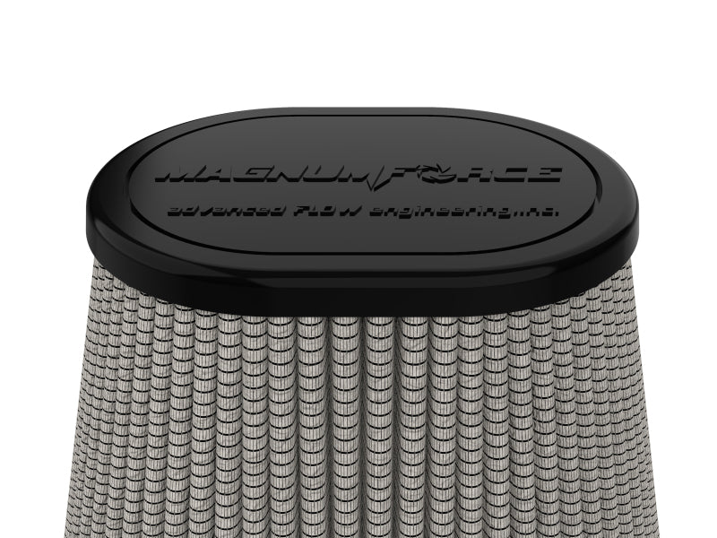 aFe MagnumFORCE Intake Replace Air Filter w/PDS Media 4in F x 7.75x6.5in B x 4.75x3.5in T x 7in H aFe Air Filters - Universal Fit