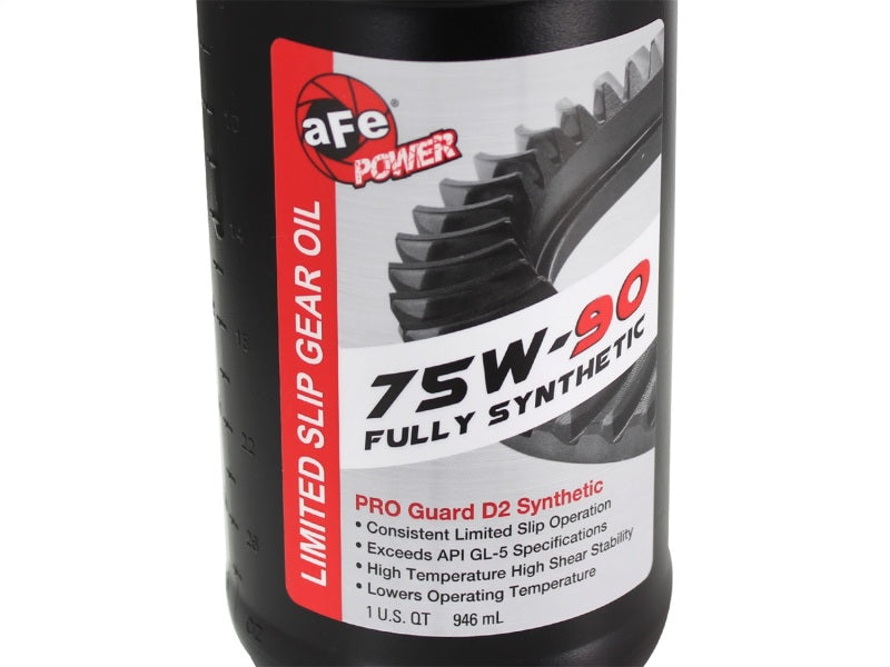 aFe Pro Guard D2 Synthetic Gear Oil, 75W90 1 Quart aFe Gear Oils