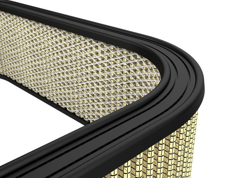 aFe Magnum FLOW Custom Air Filter 20.6 IN L x 20.6 IN W x 5.22 IN H w/ Expanded Metal aFe Air Filters - Universal Fit
