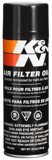 K&N 6.5 OZ Aerosol Spray Air Filter Oil K&N Engineering Recharge Kits