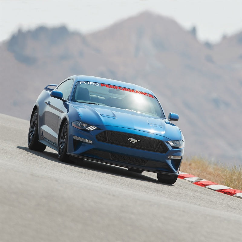 Ford Performance 2015-2017 Mustang Windshield Banner Ford Performance - White / Red Ford Racing Stickers/Decals/Banners