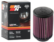 K&N Universal Rubber Filter 2.125in Flange ID 3.5in Base OD 3.5in Top OD 5in Height K&N Engineering Air Filters - Universal Fit