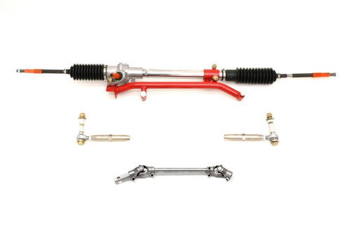 BMR 93-02 F-Body Manual Steering Conversion Kit (For Stock K-Member Only) - Red BMR Suspension Steering Racks