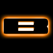 ORACLE Lighting Universal Illuminated LED Letter Badges - Matte Blk Surface Finish - B ORACLE Lighting Light Accessories and Wiring