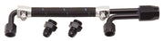 Edelbrock Dual Quad Fuel Line Kit In Clr/Blk Finish Edelbrock Fuel Lines