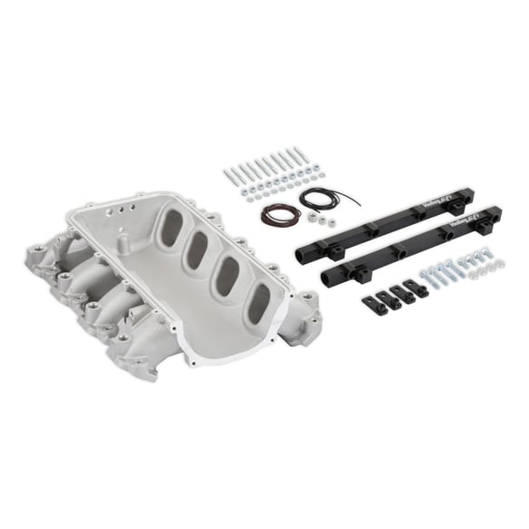 Holley Ultra Lo-Ram Manifold Base and Port Injection Fuel Rails - GM Gen V LT 300-713 HOLLEY EFI Autoparts