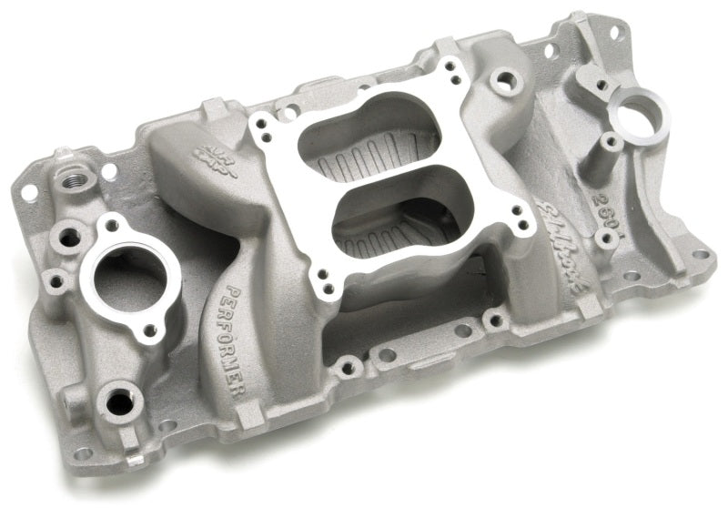 Edelbrock Intake Manifold Performer Air-Gap S/B Chevy 87-95 STD Flange/Sprdbore Edelbrock Intake Manifolds