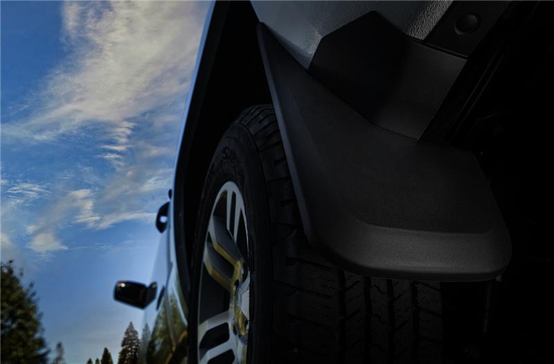 Husky Liners 08-09 Ford F-250/F-350 SuperDuty Custom-Molded Front Mud Guards (w/o Flares)