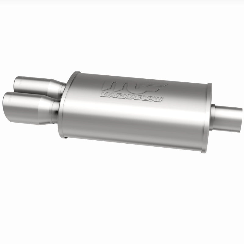 MagnaFlow Muffler W/Tip Mag SS 14X5X8 2.25/3 Magnaflow Muffler