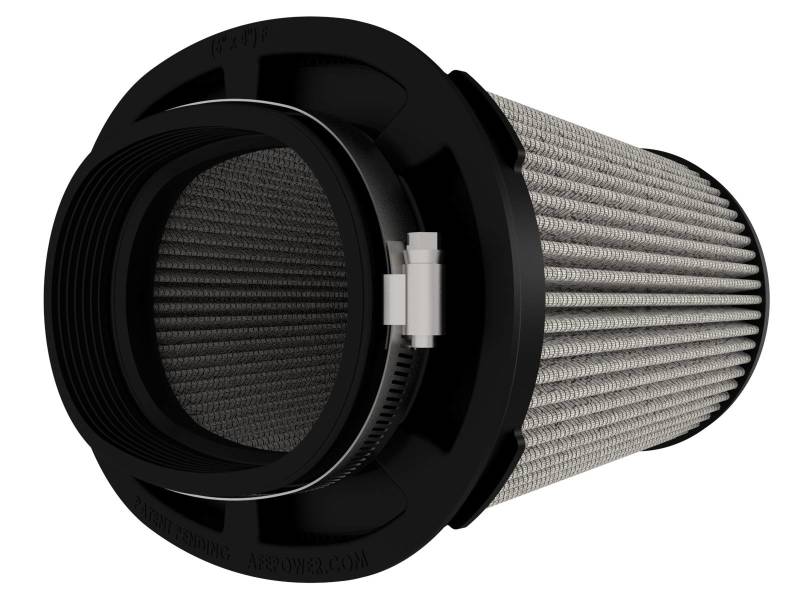 aFe MagnumFLOW Pro DRY S Air Filter (6 x 4)in F x (8-1/2 x 6-1/2)in B x (7-1/4 x 5)in T x 7-1/4in H aFe Air Filters - Universal Fit