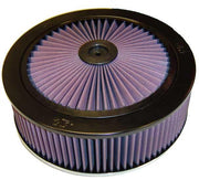K&N X-Stream Top Filter Red 11in / 5.125in Neck Flange / 4.37in Height K&N Engineering Air Filters - Universal Fit