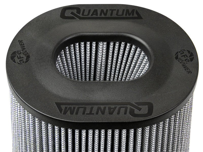 aFe Quantum Pro DRY S Air Filter Inverted Top - 5.5inx4.25in Flange x 9in Height - Dry PDS aFe Cold Air Intakes