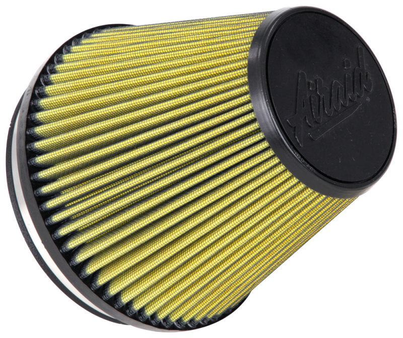 Airaid Universal Air Filter - Cone 6in Flange x 7-1/2in Base x 3-7/8in Top x 6in Height Airaid Air Filters - Universal Fit