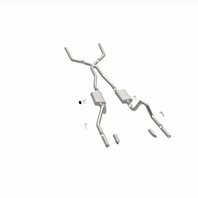 MagnaFlow SYS C/B 67-70 Mustang 2.50inch w/Tru-X Magnaflow Catback