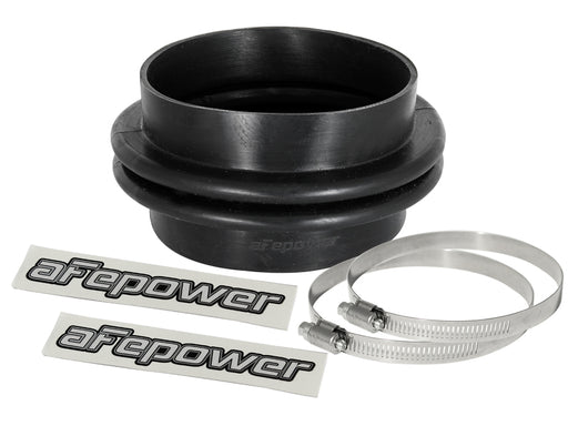 aFe Magnum FORCE Intake Coupling Kit (3 IN ID x 90 Deg.) Elbow Coupler - Black aFe Air Intake Components