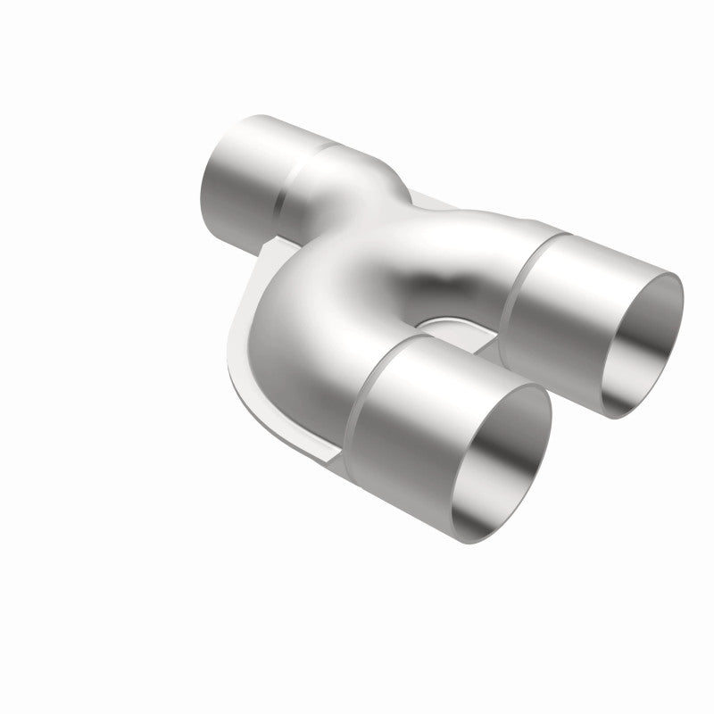 MagnaFlow Smooth Trans Y 2.50inch SS 90 deg. Magnaflow Y Pipes