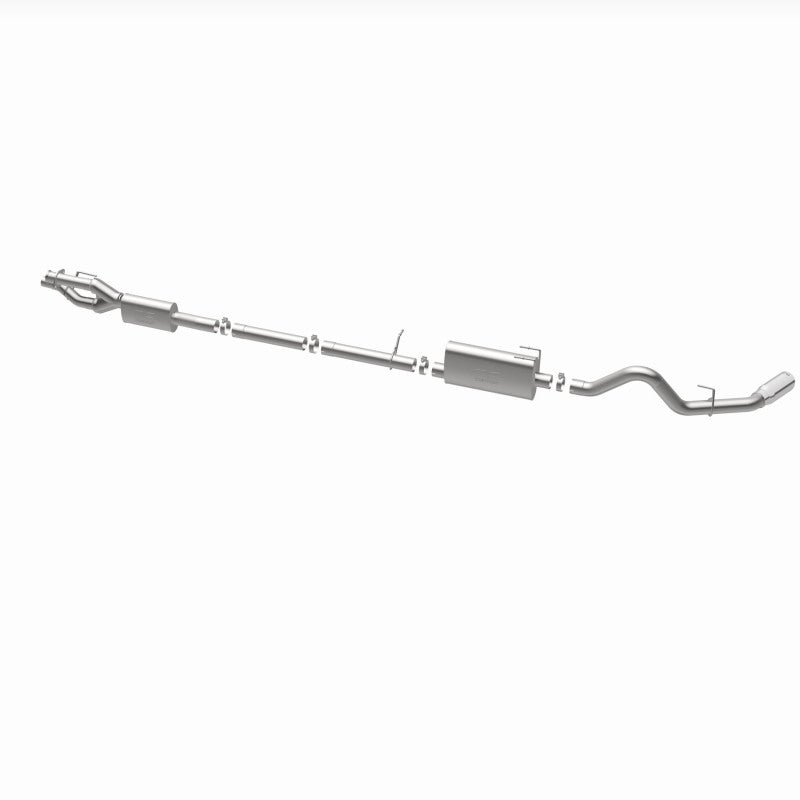 MagnaFlow 2020 Ford F250/F350 3.5in Street Series Cat-Back Exhaust Rear Passenger Exit-Polished Tip