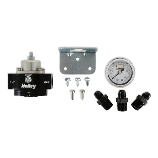 Holley Billet Bypass Fuel Pressure Regulator Kit 12-840KIT HOLLEY Autoparts