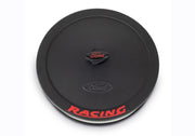 Ford Racing Air Cleaner Kit - Black Crinkle Finish w/ Red Emblem Ford Racing Air Filters - Universal Fit