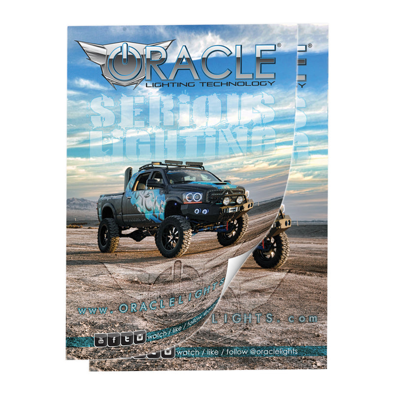 Oracle Ram Poster 27in x in ORACLE Lighting Stickers/Decals/Banners