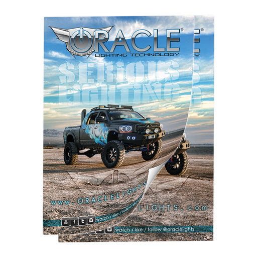 Oracle Ram Poster 27in x in ORACLE Lighting Stickers/Decals/Banners