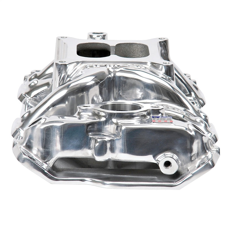 Edelbrock Polished S/B Chevy RPM Air-Gap Manifold Edelbrock Intake Manifolds