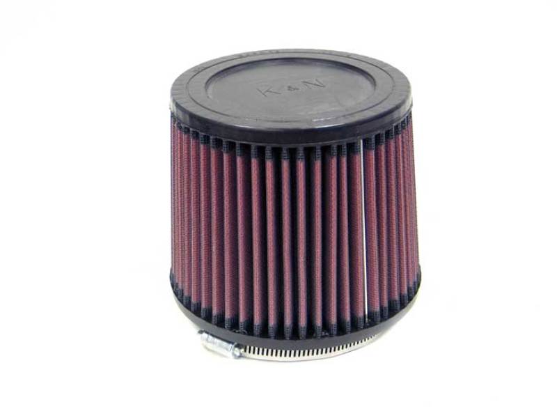 K&N Universal Rubber Filter 4.5in Flange ID / 5.875in Base OD / 5.125in Top OD / 5in Height K&N Engineering Air Filters - Universal Fit