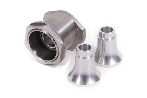 BMR 05-14 Ford Mustang 8.8in Differential Bearing Kit Spherical Bearings Stainless Steel Housing BMR Suspension Differential Bushings