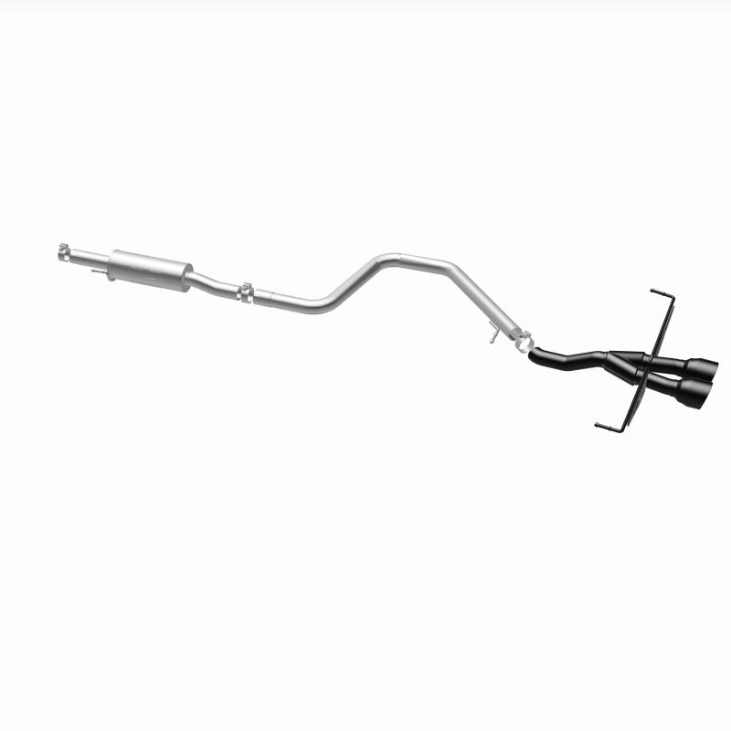 MagnaFlow 2019 Hyundai Veloster 1.6L 2.5in Center Exit Stainless Steel Cat-Back Exhaust w/Blk Tips