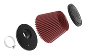 K&N Universal Clamp-on Air Filter 2in Flange ID 5-3/16in Base 3-1/2in Top 3-11/16in Height w/ Vent K&N Engineering Air Filters - Universal Fit