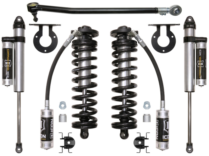 ICON 2017+ Ford F-250/F-350 2.5-3in Stage 3 Coilover Conversion System ICON Coilover Components