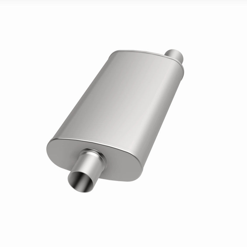 MagnaFlow Muffler Trb SS 4X9 18 2.5/2.5